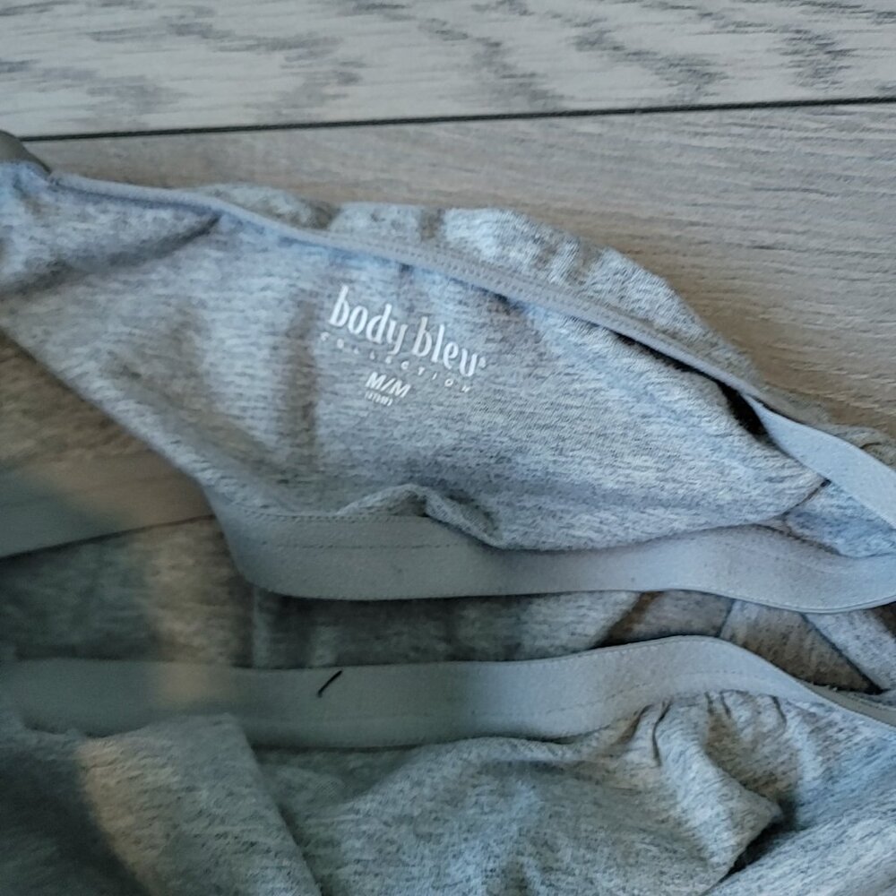 Body Bleu Collection Gray Babydoll Tank Top - Picture 5 of 6